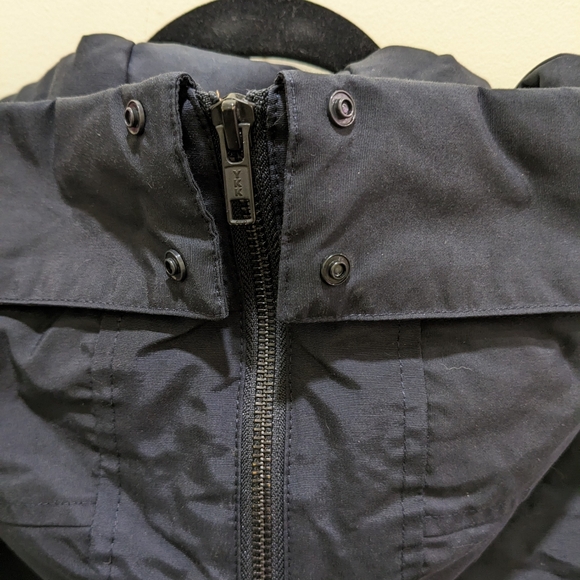 Woolrich Women's Medium Navy Down Bomber Jacket - Picture 5 of 6